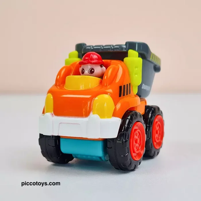 ماشین اسباب بازی کامیون کمپرسی HUILE TOYS مدل P/A3116C/KK