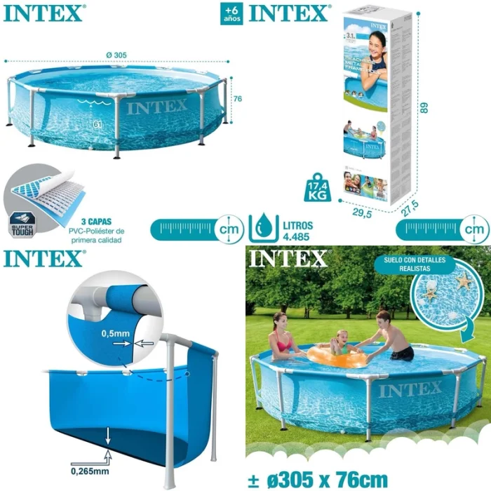 استخر آب فریمی اینتکس intex کد 28273