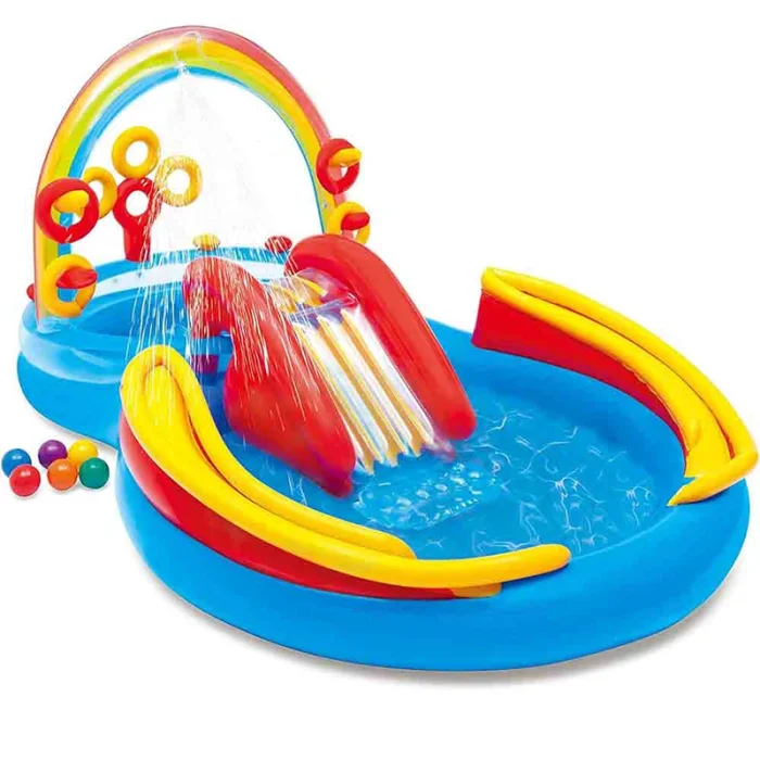 پارک آبی بادی سرسره دار اینتکسIntex کد 57453