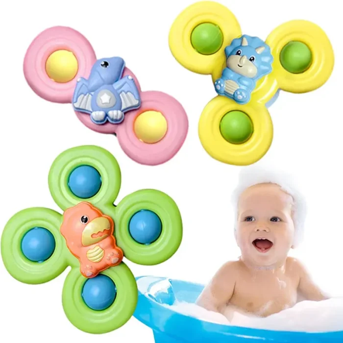 اسباب بازی حمام مدل اسپینر چسبونکی مدل حیوانات کد ME044