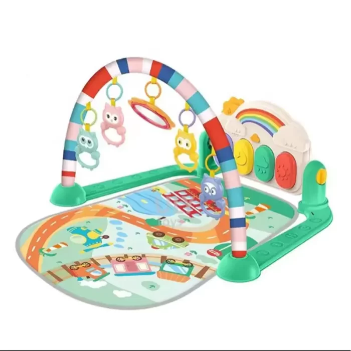 تشک بازی موزیکال کودک هانگر Huanger طرح قطار کد HE0652