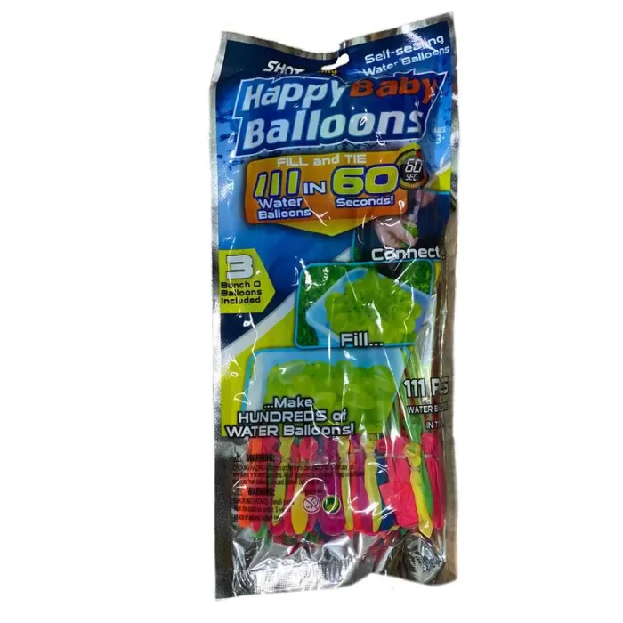 بادکنک آبی مدل بالن بلانزا Balloon Bonanza بسته 111 عددی کد 290008