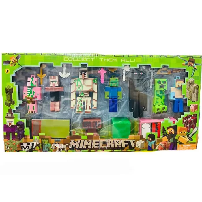 مینی فیگور ماینکرافت 7 عددی minecraft کد W517