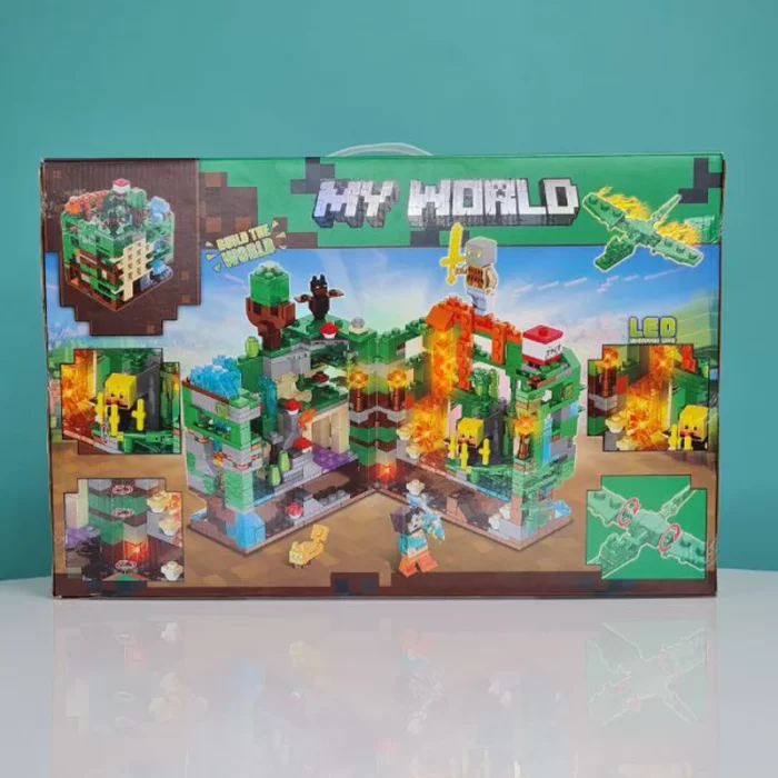 لگو ماینکرافت 746 تکه چراغدار کد 9008