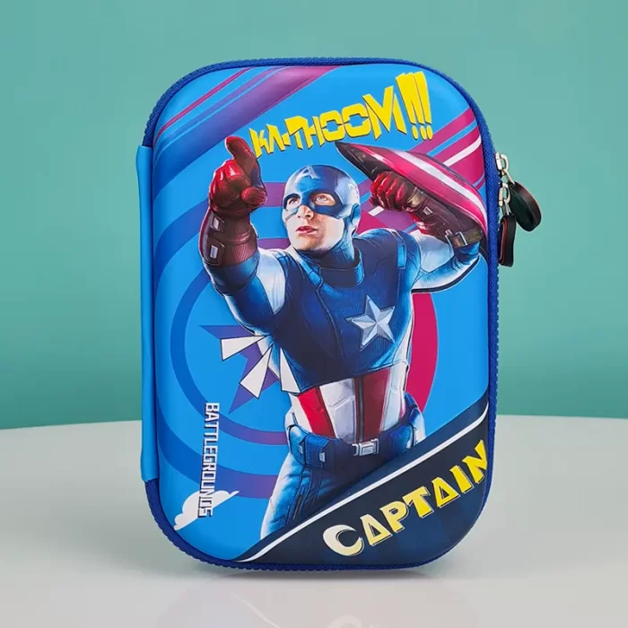 جامدادی کتابی طرح کاپیتان آمریکا کد P/G510/D