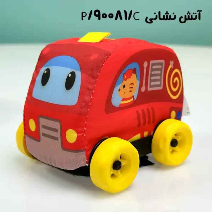 اسباب بازی ماشین پارچه ای کد 90081