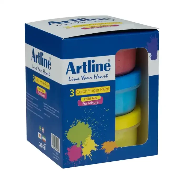 رنگ انگشتی 3 عددی آرت لاین ARTLINE کد 810PL3