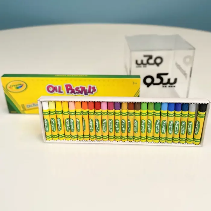 پاستل روغنی کودک  24 رنگ کرایولا crayola مدل 3626