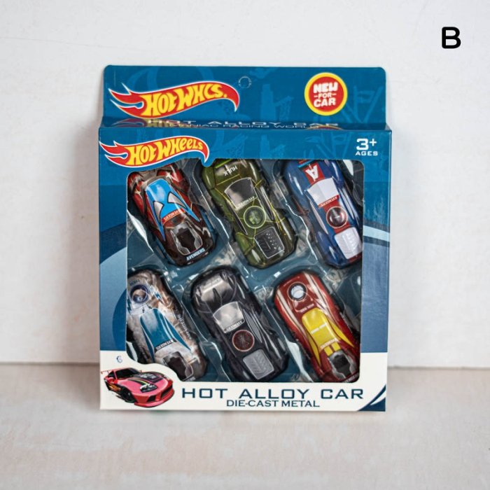 ماشین مسابقه 6 عددی HOTWHEELS کد 7741926
