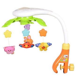 آویز تخت چراغدار موزیکال winfun 00845