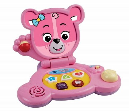 لپ تاپ آموزشی ، هوش و سرگرمی خرسی وی تک Baby bear Laptop vtech 144753