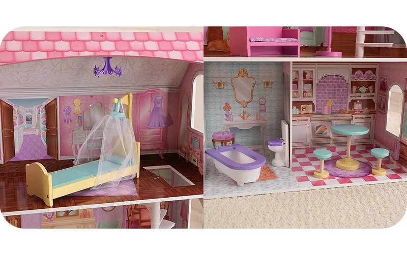 Kidkraft wooden doll house model KidKraft Penelope