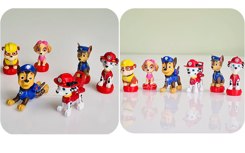 فیگور 6 عددی سگهای نگهبان paw patrol