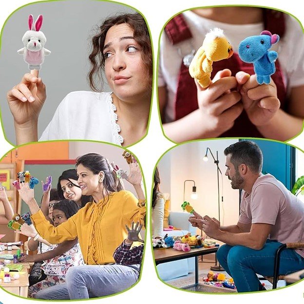 تاثیر بازی با عروسک انگشتی