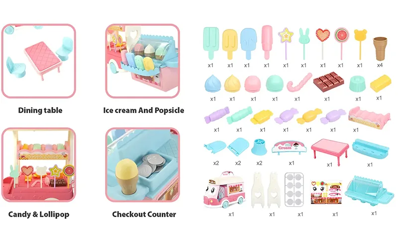 Ice cream machine toy
