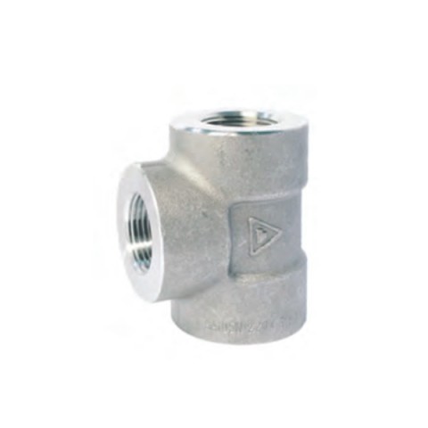 سه راه تبدیلی دنده ای RED TEE NPT فشار قوی کلاس 3000 T تایوان A105