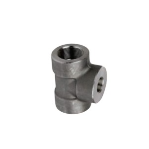 سه راه تبدیلی دنده ای RED TEE NPT فشار قوی کلاس 3000 اروپایی