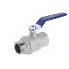 شیر آبی دسته فلزی یک سر مغزی (117 AZAR) آذر