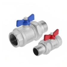 شیر مهره ماسوره دار دسته پروانه ای (128 AZAR) آذر