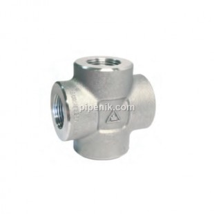چهار راه دنده ای CROSS NPT فشار قوی کلاس 3000 T تایوان