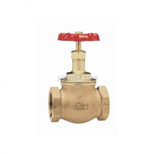 شیر فلکه سوزنی برنزی PN16 75C200 سیم ایتالیا