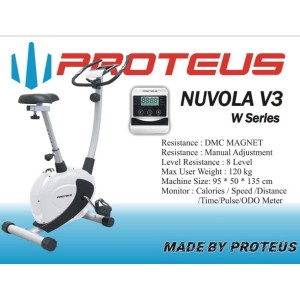دوچرخه ثابت پروتئوس مدل Nuvola V3 سری B&amp;W