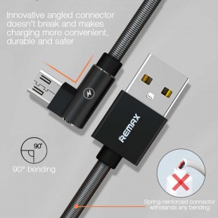 کابل تبدیل USB به MicroUSB ریمکس مدل RC-119m طول 1 متر