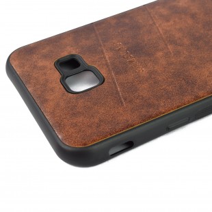کاور مدل Leather  مناسب برای گوشی موبایل سامسونگ J4 plus 2018