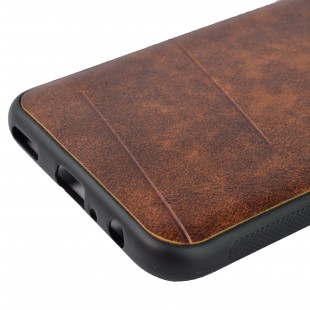 کاور مدل Leather  مناسب برای گوشی موبایل هوآوی Psmart 2019