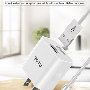 شارژر دیواری توتو مدل CACA-014 به همراه کابل MicroUSB