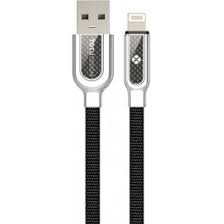 کابل تبدیل USB به MicroUSB / Lightning  توتو مدل LINO152 طول 18 سانتی متر