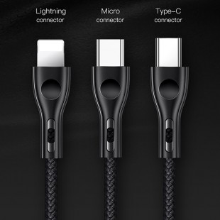 کابل تبدیل USB به USB-C توتو مدل BTA-016 طول 1 متر