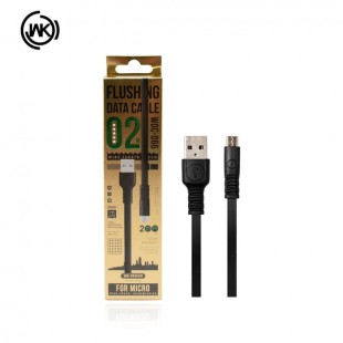 کابل تبدیل USB به MicroUSB دبلیو کی مدل WDC-066 طول 2 متر