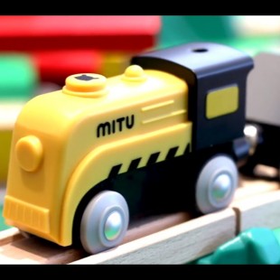 ترن اسباب بازی شیائومی مدل Mitu Track Building Block Electric Train