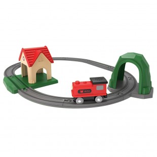 ترن اسباب بازی شیائومی مدل Mitu Track Building Block Electric Train