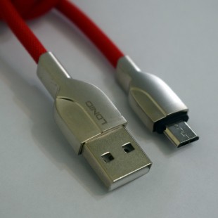 کابل تبدیل USB به MicroUSB الدینیو مدل LS411 طول 1 متر