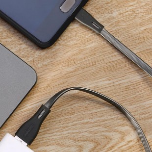 کابل تبدیل USB به MicroUSB ریمکس مدل RC-090m طول 1 متر