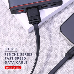 کابل تبدیل USB به USB-C پرودا مدل PD-B17a طول 1 متر