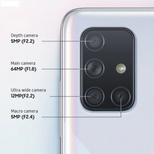 گوشی موبایل سامسونگ مدل Galaxy A71 SM-A715F/DS دو سیم‌کارت ظرفیت رم 6 گیگابایت حافظه داخلی 128 گیگابایت