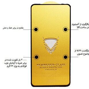 محافظ صفحه نمایش مدل OG مناسب برای گوشی موبایل شیائومی Poco F3 / Mi 11i