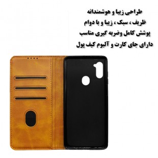 کیف کلاسوری کینگ پاور مدل Q21 مناسب برای گوشی موبایل سامسونگ Galaxy A11