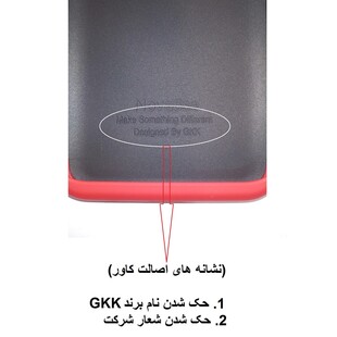 کاور 360 درجه جی کی کی مدل GK-RDM9T مناسب برای گوشی موبایل شیائومی REDMI 9T