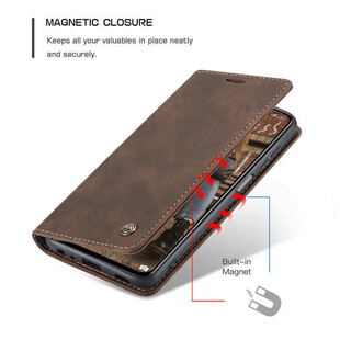 کیف کلاسوری کیس می مدل Vintage-013 مناسب برای گوشی موبایل شیائومی Redmi Note 10 5G / Poco M3 Pro