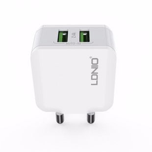 LDNIO-2-USB-Port-EU-Plug-5V-2.4A-Travel-Charger