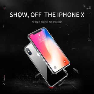 قاب محافظ آیفون Xs Max مدل Joyroom Transparent Drop Resistance