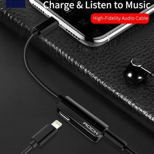 کابل مبدل Rock Metal Lightning-Audio Cable RCB0588