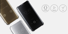 کیف محافظ اصلی Samsung Galaxy S7 Edge LED View Flip Cover