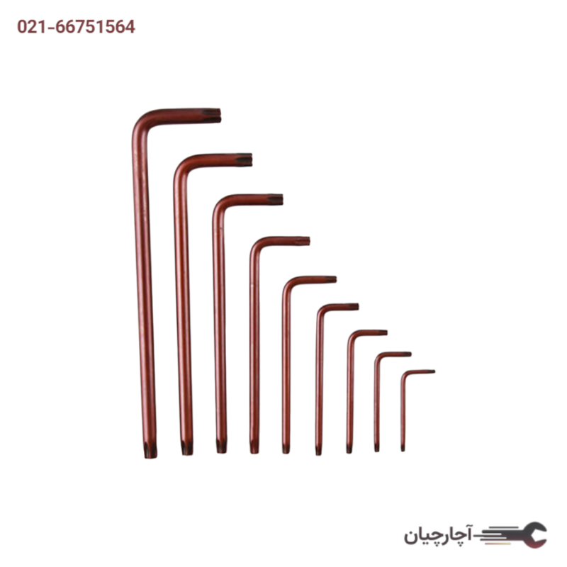 آلن ستاره‌ای S2 T50 برند مسترتولز تایوان