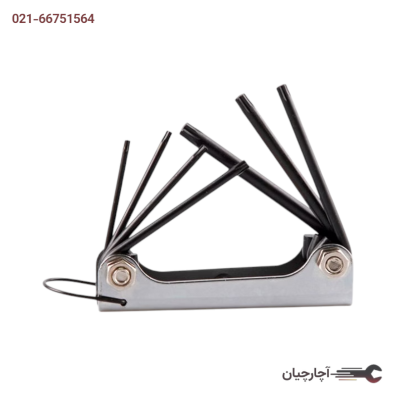 آلن چاقویی 7 عددی CR-V برند مسترتولز تایوان