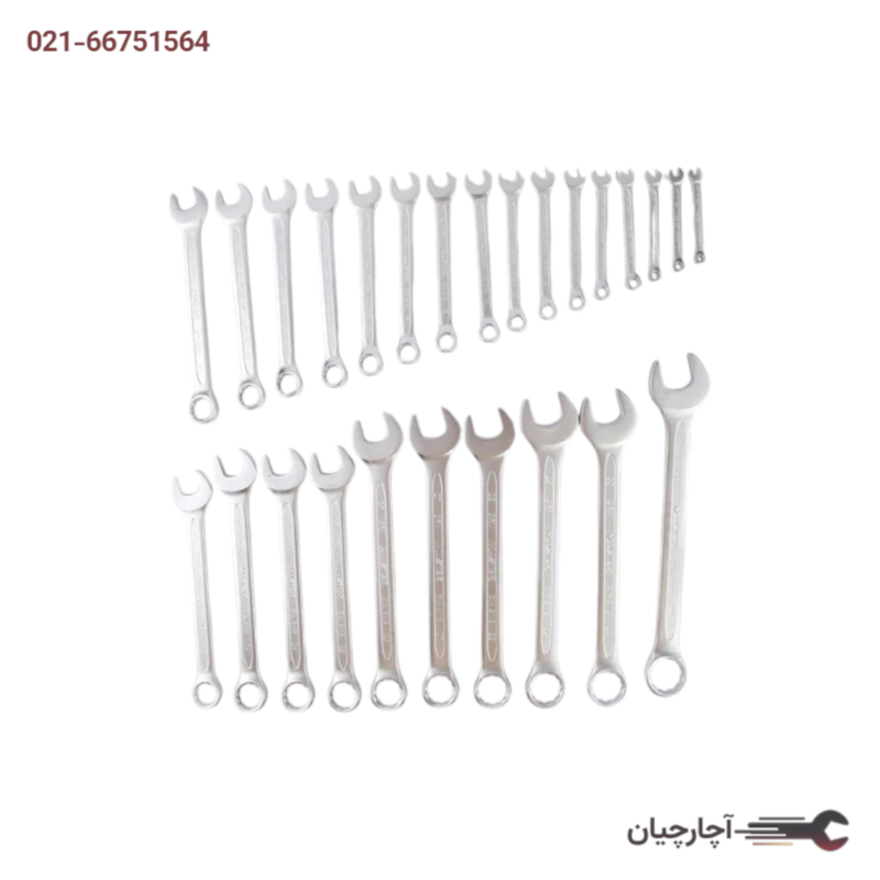 آچار یکسر رینگی 22